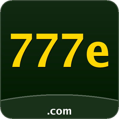 Logo 777e com detalhe dourado